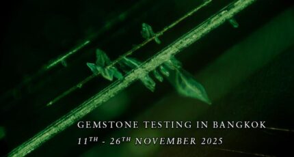 NEXT GEMSTONE TESTING IN BANGKOK